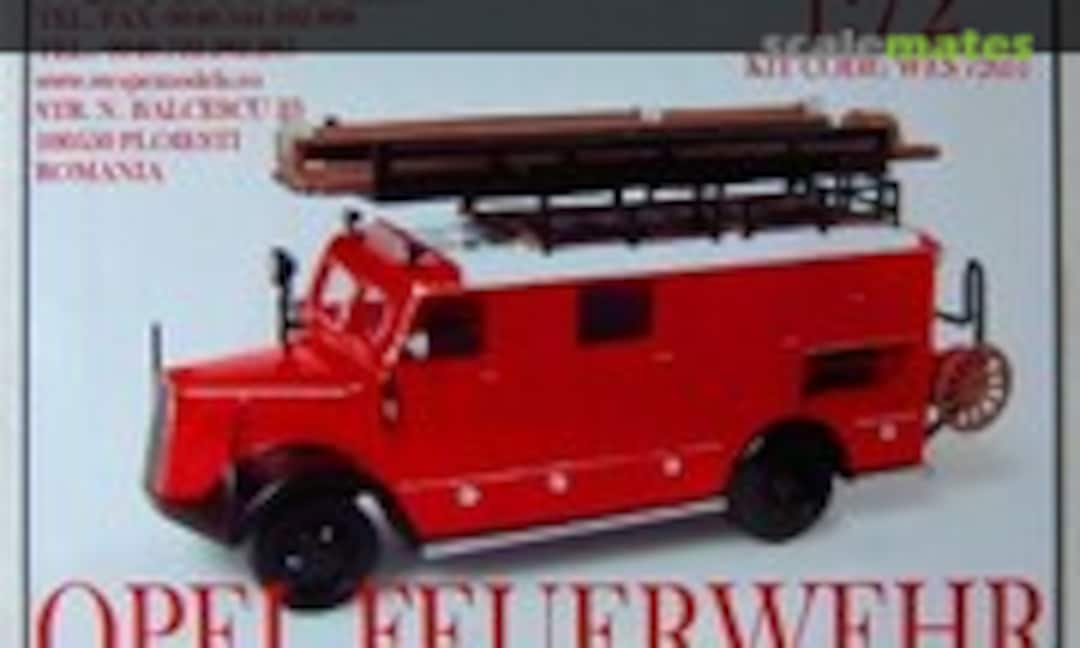 Opel Blitz 3.6 ton Feuerwehr (Wespe Models WES 72051)