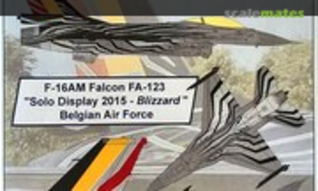 1:72 F-16AM Falcon FA-123 (Syhart 72-083)