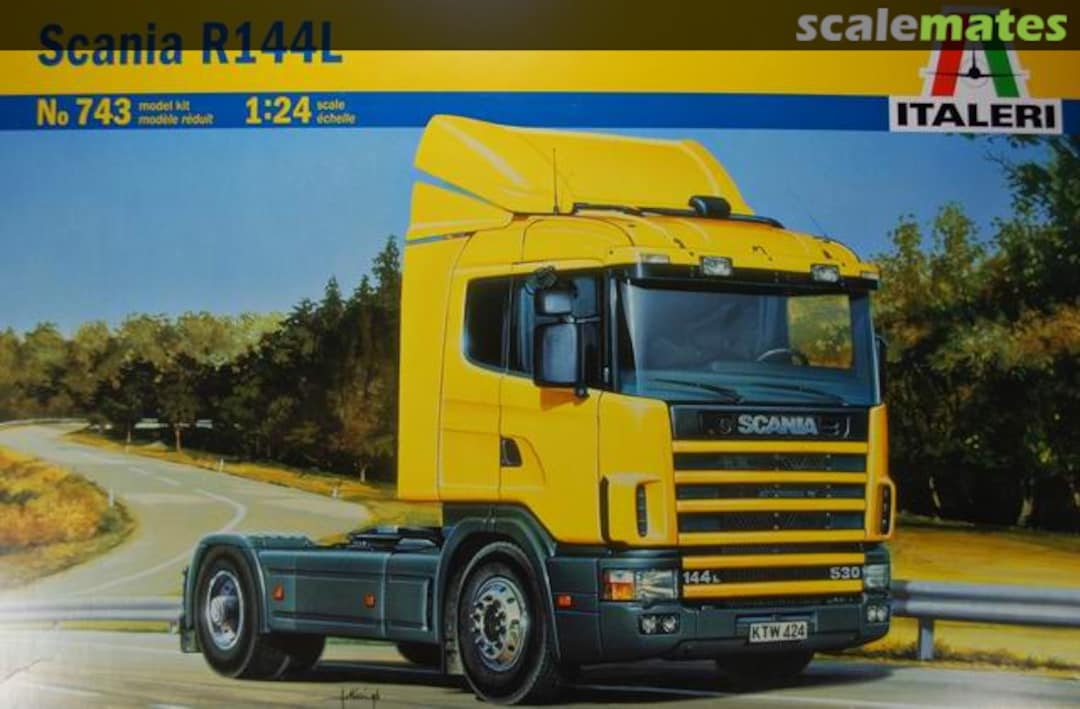 Boxart Scania R144L 743 Italeri