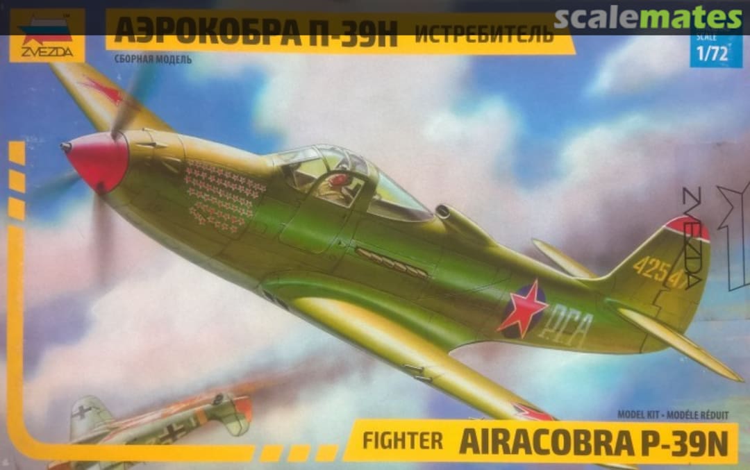 Boxart P-39N Airacobra 7231 Zvezda