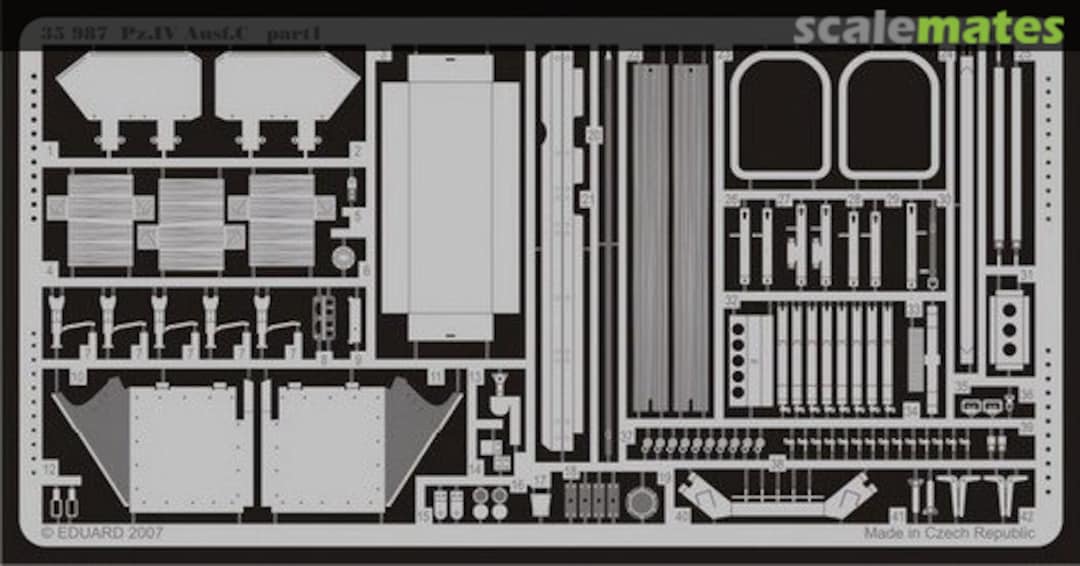 Boxart Pz.IV Ausf.C 35987 Eduard