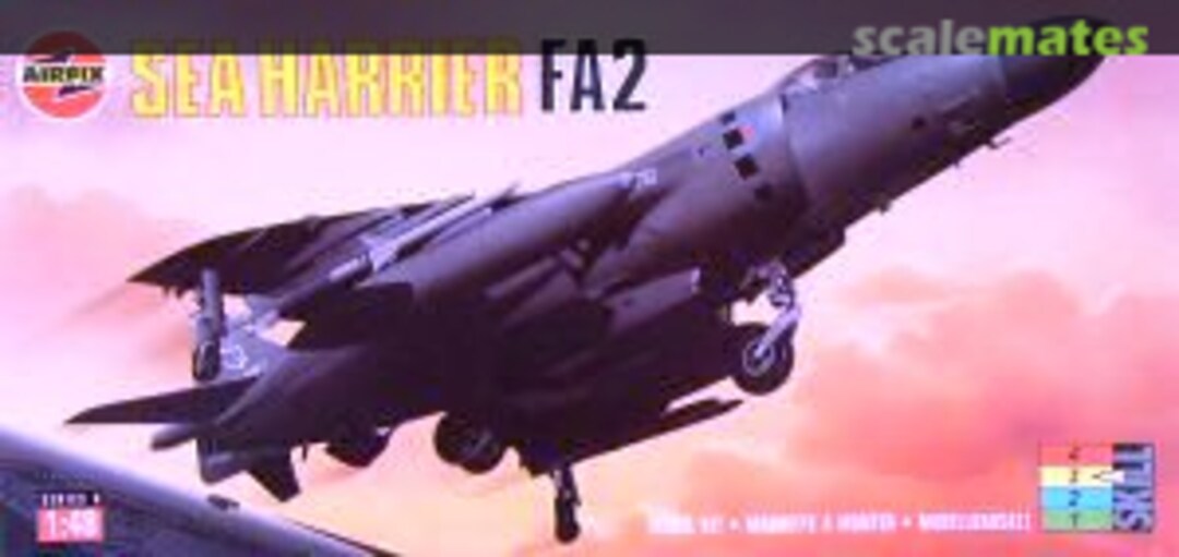 Boxart Sea Harrier FA2 06100 Airfix