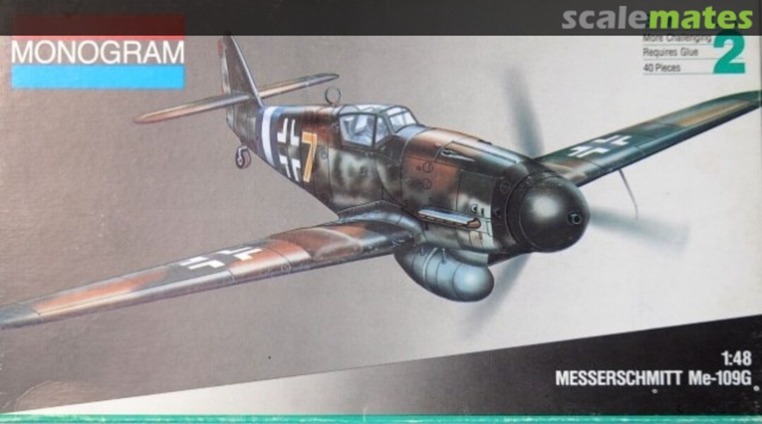 Boxart Messerschmitt Me-109G 5225 Monogram