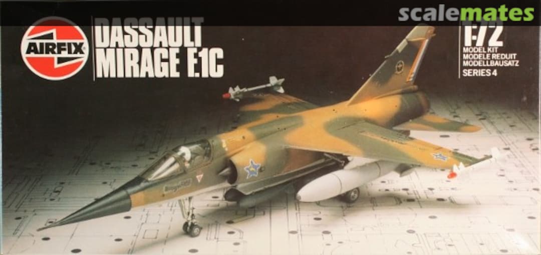 Boxart Dassault Mirage F.1C 9 04022 Airfix