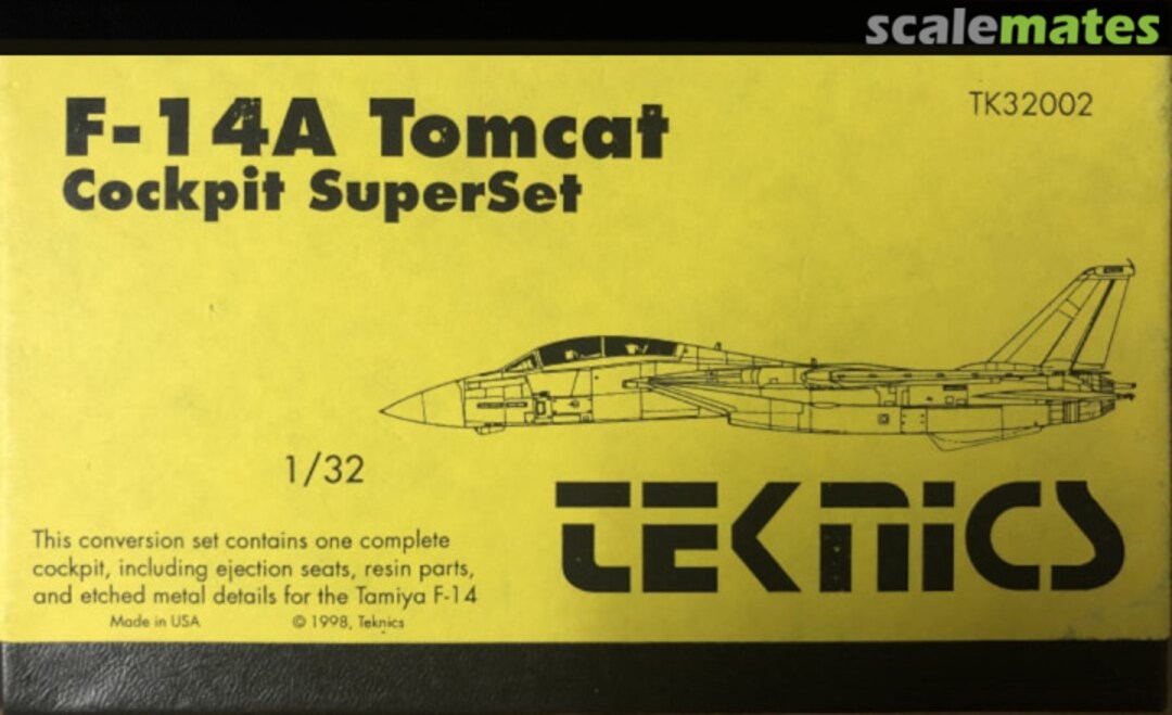 Boxart F-14 A Cockpit Set TK32002 Teknics