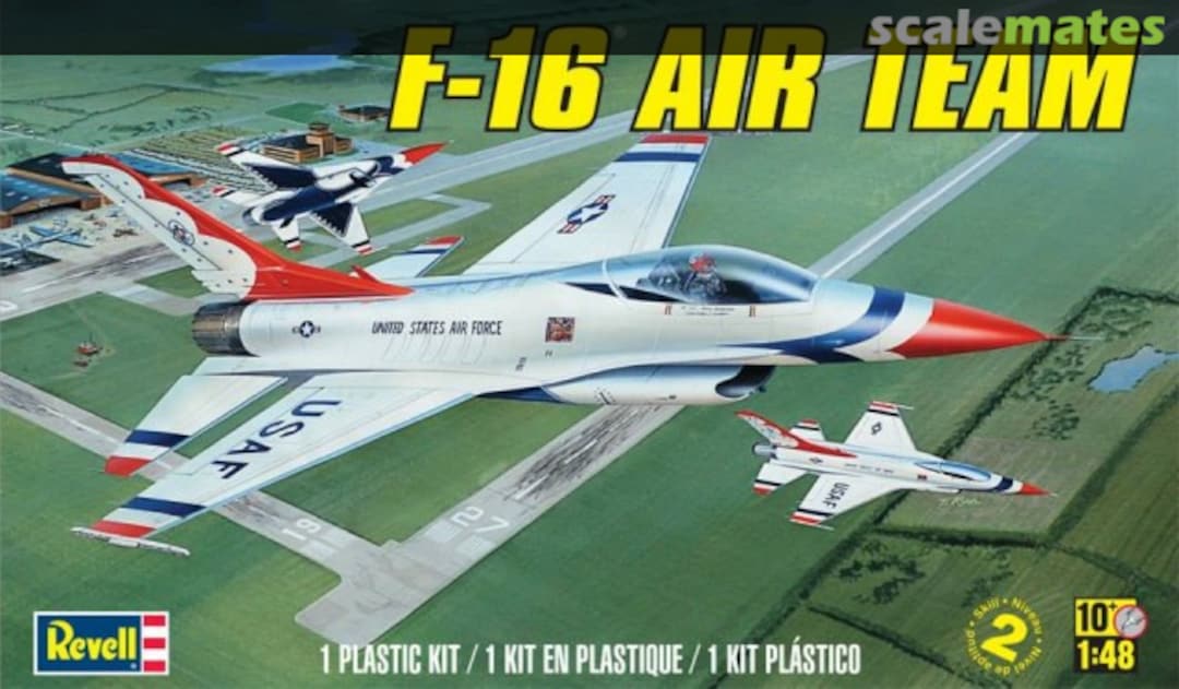 Boxart F-16 Air Team 85-5326 Revell