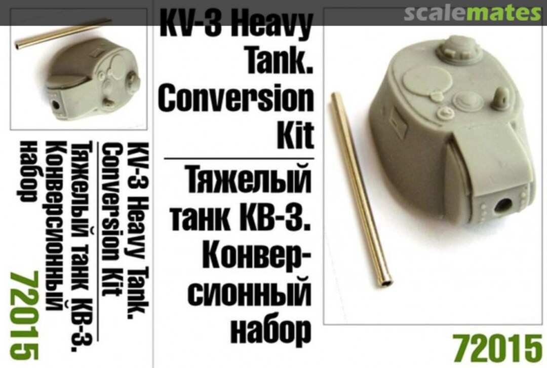 Boxart KV-3 Heavy Tank Conversion Kit 72015 Zebrano