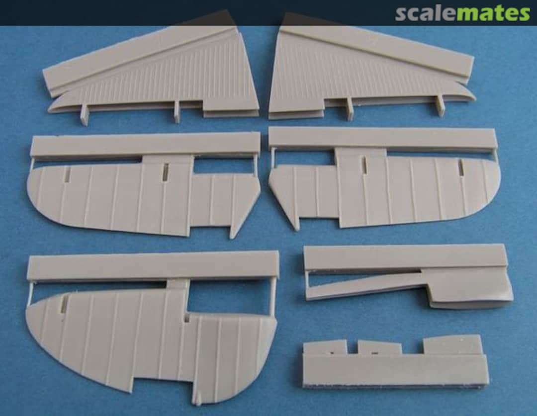 Boxart TBD Devastator correct tailplane, elevators and rudder U48-49 Pavla Models