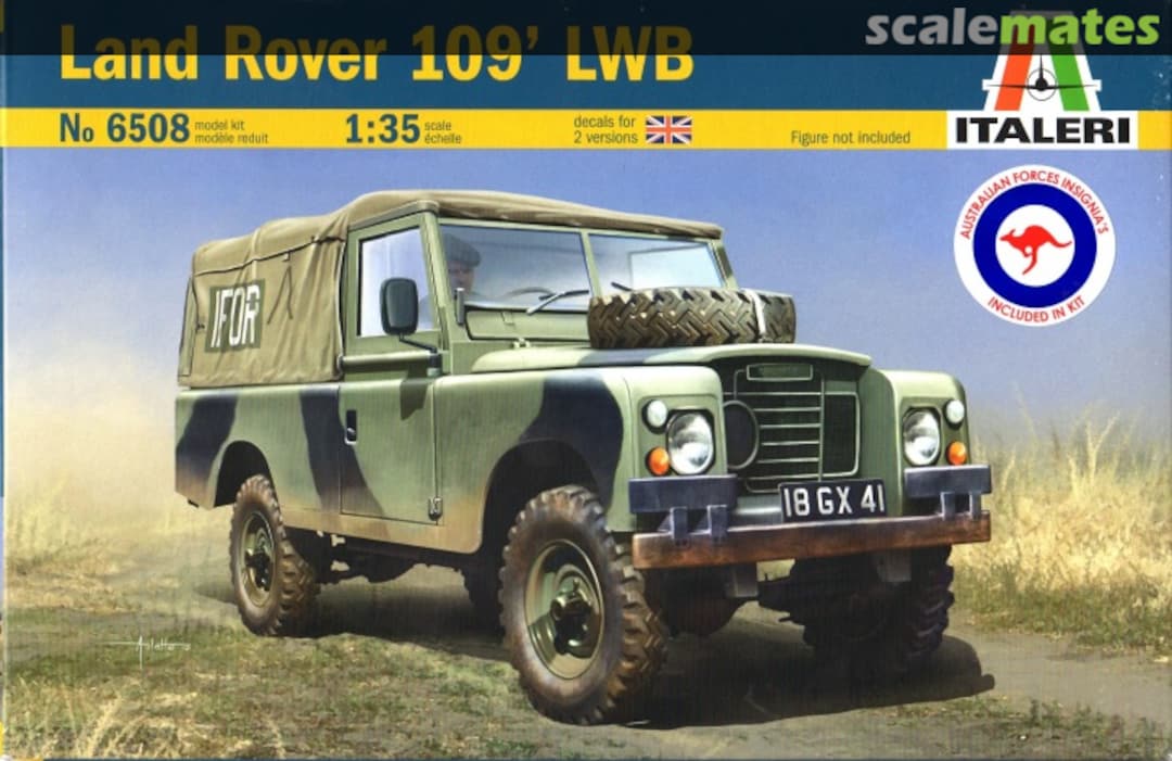 Boxart Land Rover 109' LWB 6508 Italeri