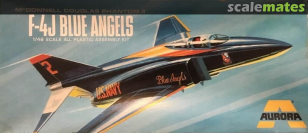 Boxart F-4J Blue Angels 367-250 Aurora