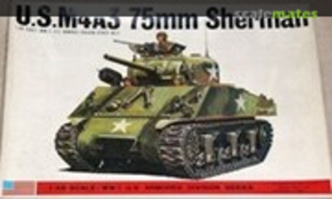 1:48 U.S. M4A3 75mm Sherman (Bandai 8265)