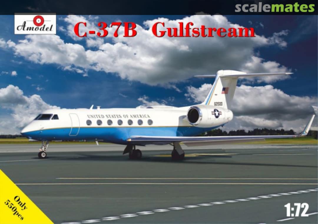 Boxart Gulfstream C-37B 72327 Amodel