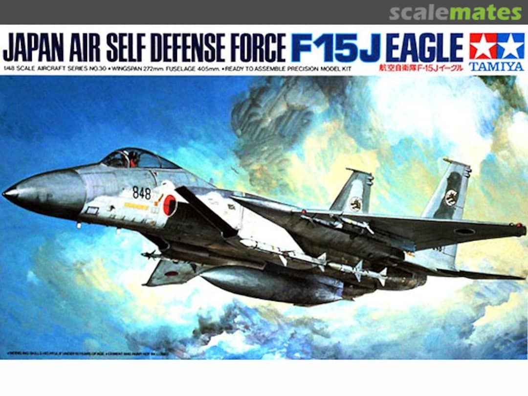 Boxart F-15J Eagle 61030 Tamiya