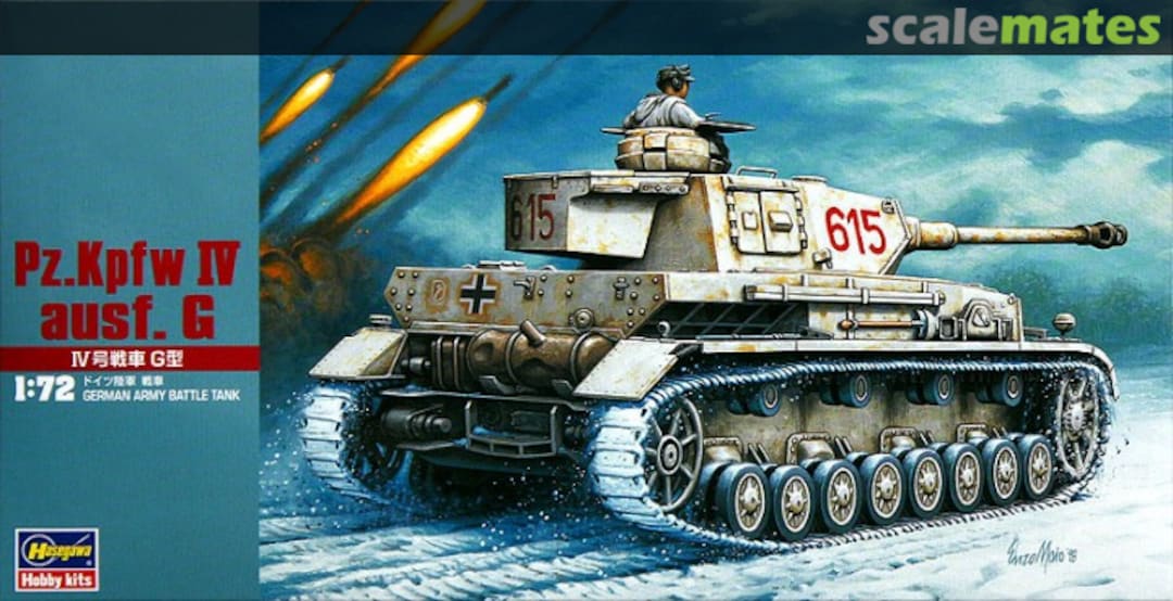 Boxart Pz Kpfw IV Ausf. G 31143 Hasegawa