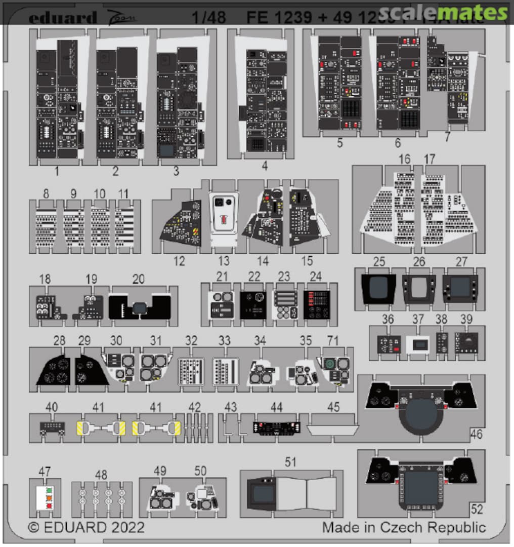 Boxart F-14A late FE1239 Eduard