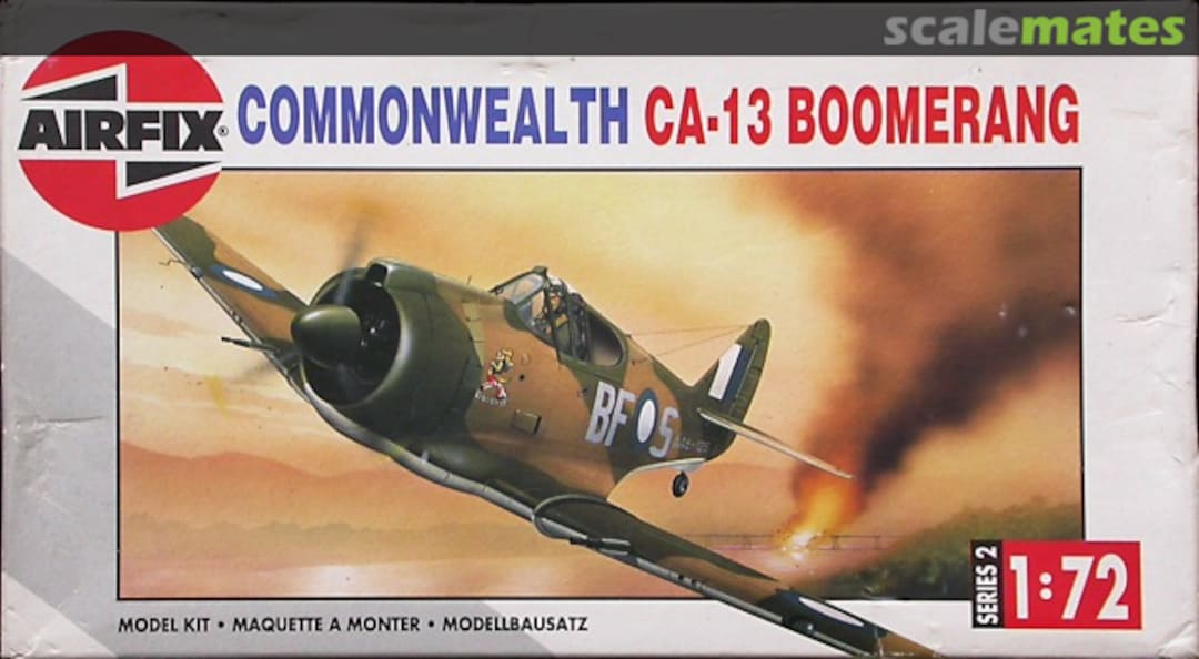 Boxart Commonwealth CA-13 Boomerang 02099 Airfix