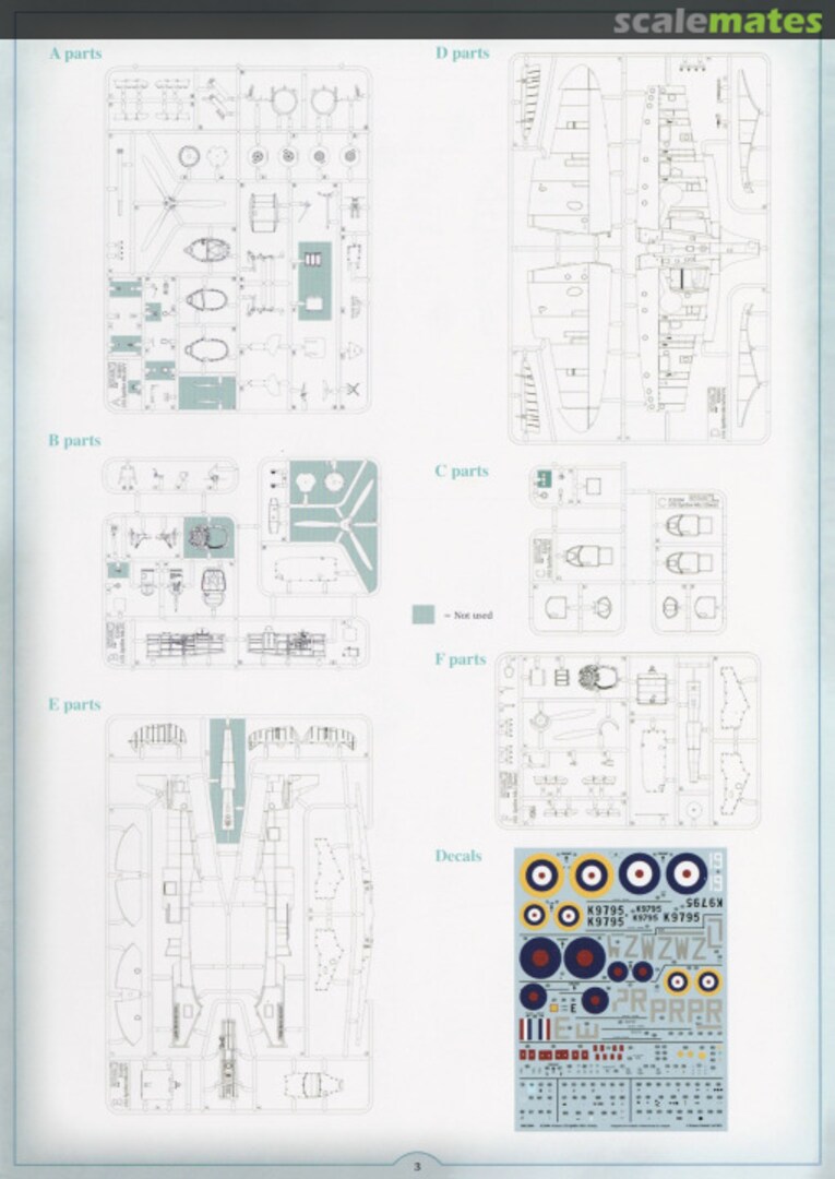 Contents Spitfire Mk.Ia (Early) K32004 Kotare