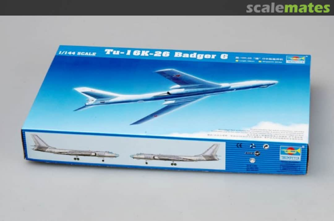 Boxart Tu-16k-26 Badger G 03907 Trumpeter