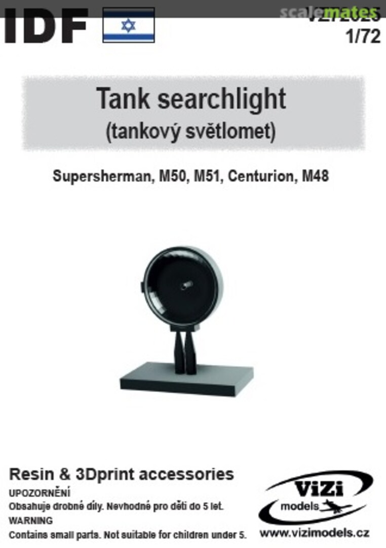 Boxart IDF – searchlight VZ72025 ViZi models