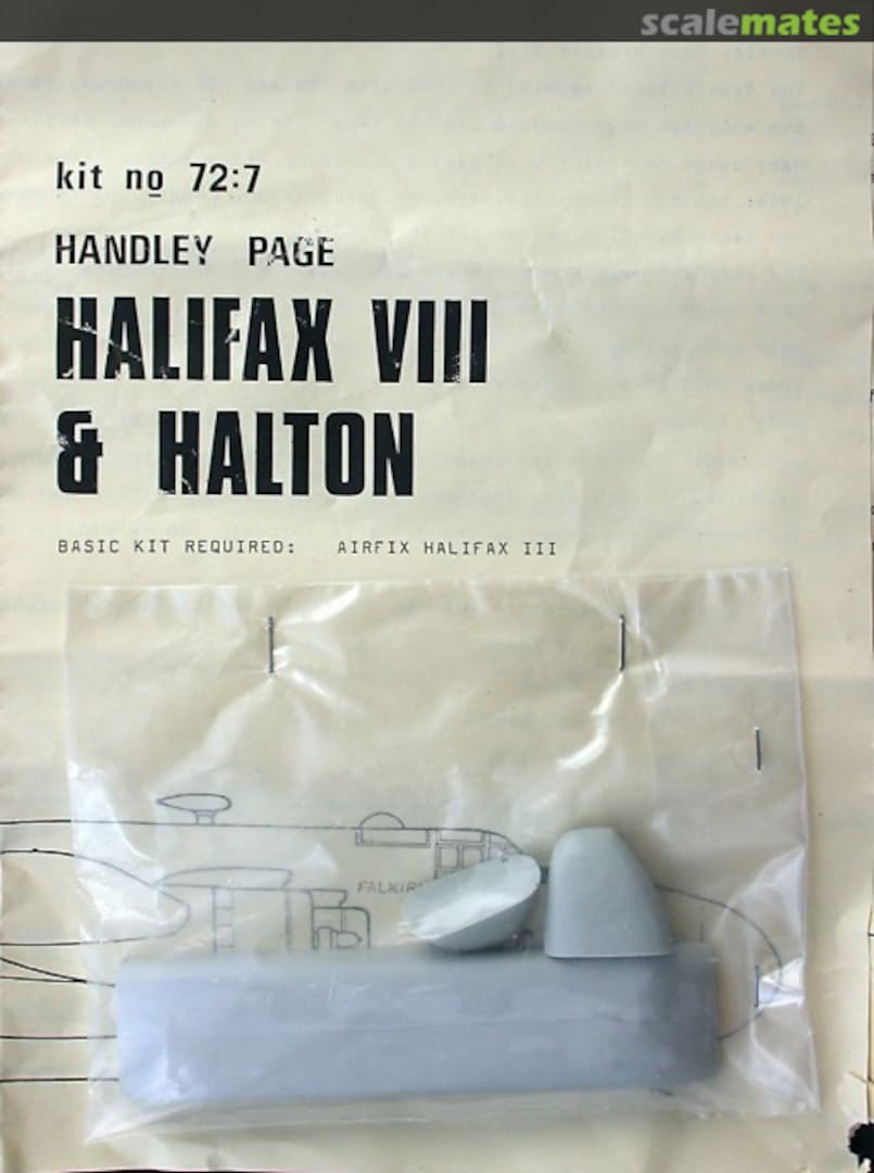 Boxart Handley Page Halifax VIII & Halton 72:7 Maintrack Models