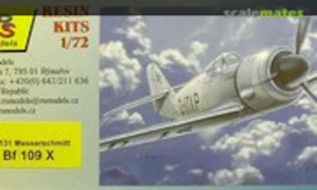 1:72 Messerschmitt Bf 109X (RS Models 72131)