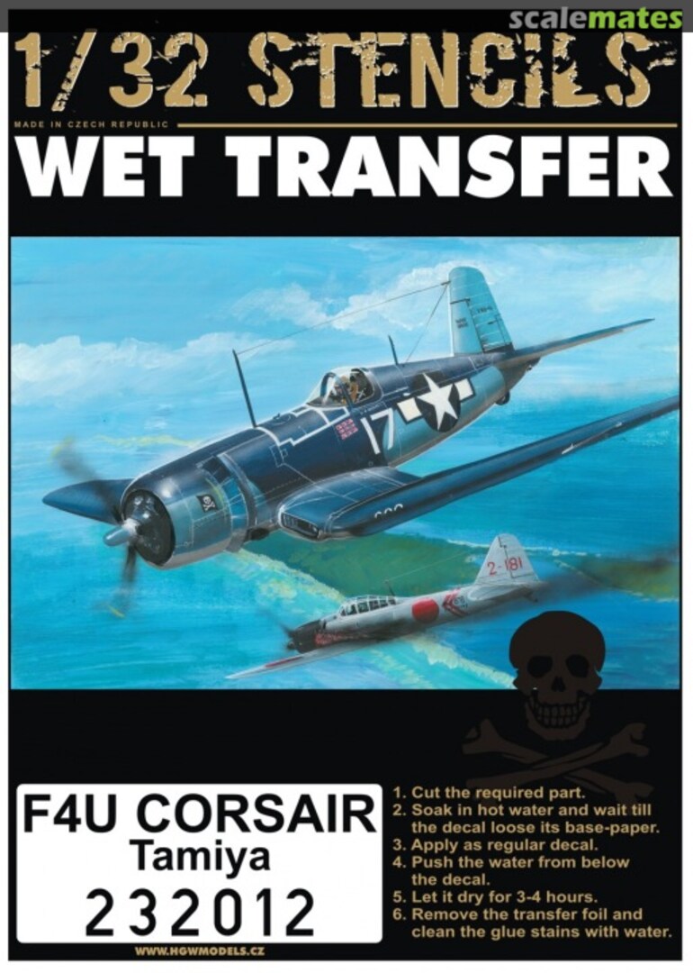 Boxart F4U Corsair 232012 HGW Models