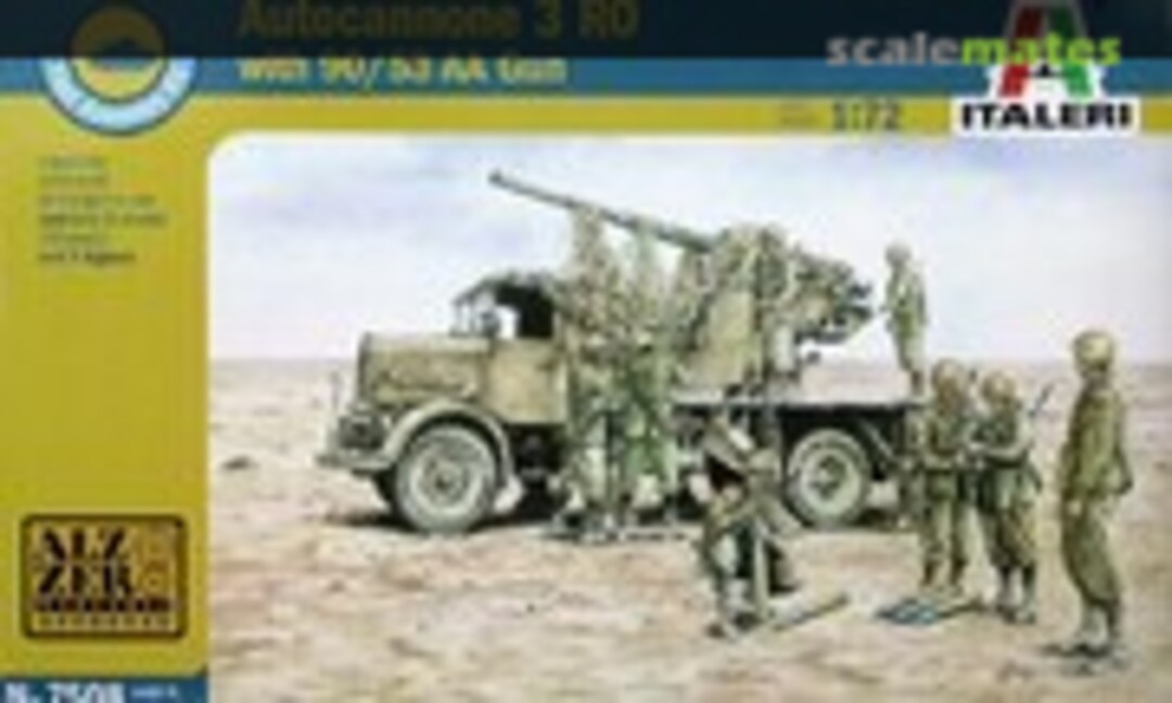 1:72 Autocannone 3RO with 90/53 AA Gun (Italeri 7508)