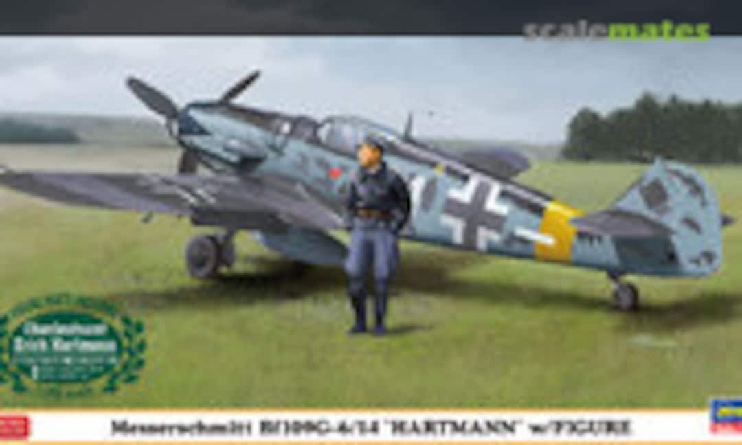 1:48 Messerschmitt Bf109G-6/14 `Hartmann´ w/Figure (Hasegawa 07447)