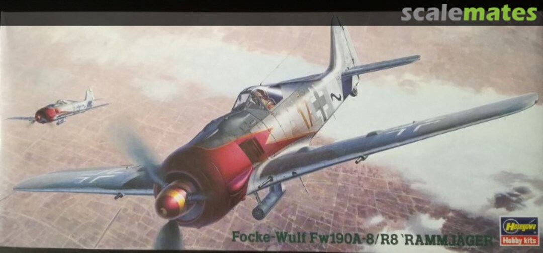 Boxart Focke-Wulf Fw 190 A-8 52071 Hasegawa