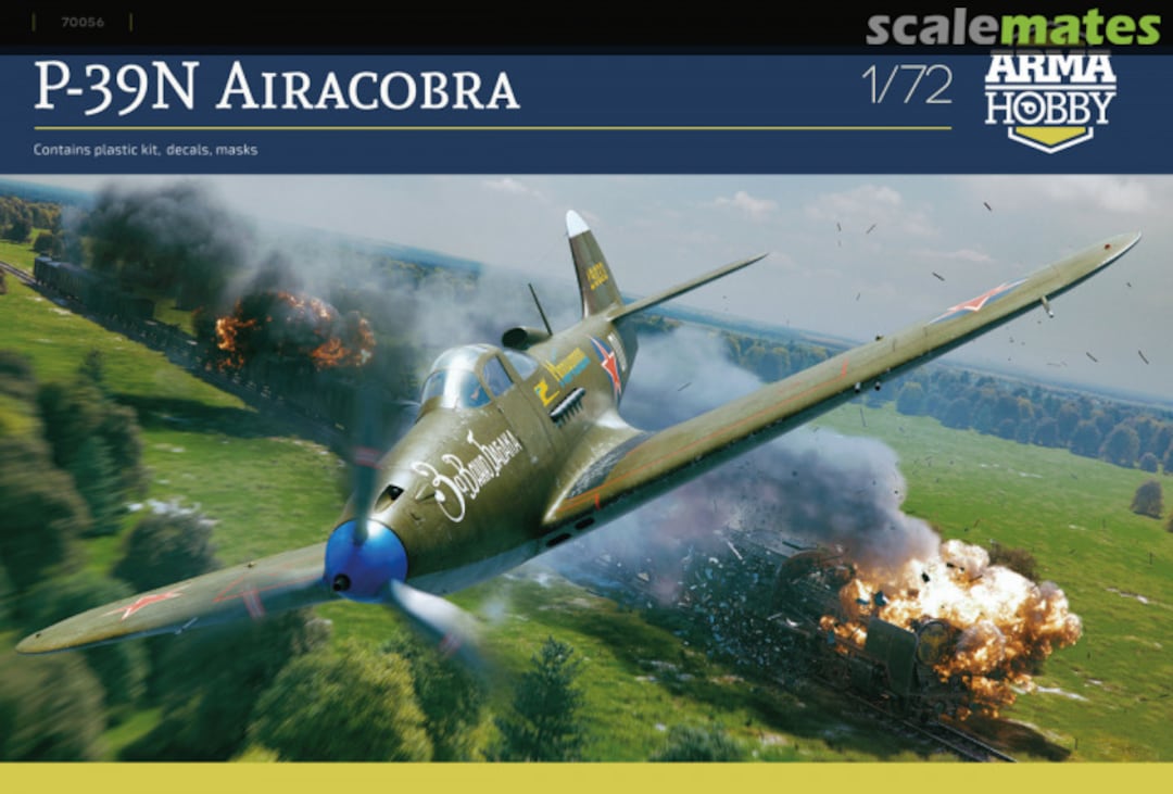 Boxart P-39N Airacobra 70056 Arma Hobby