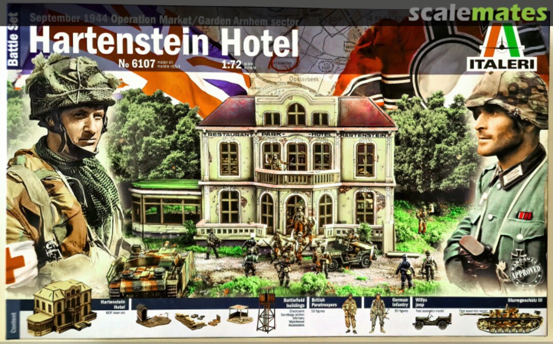 Boxart Hartenstein Hotel - Battle Set 6107 Italeri