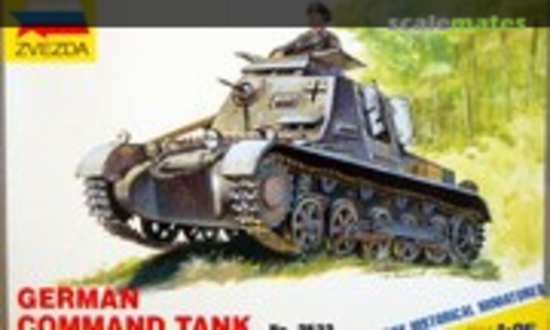 1:35 German Command Tank (Zvezda 3523)