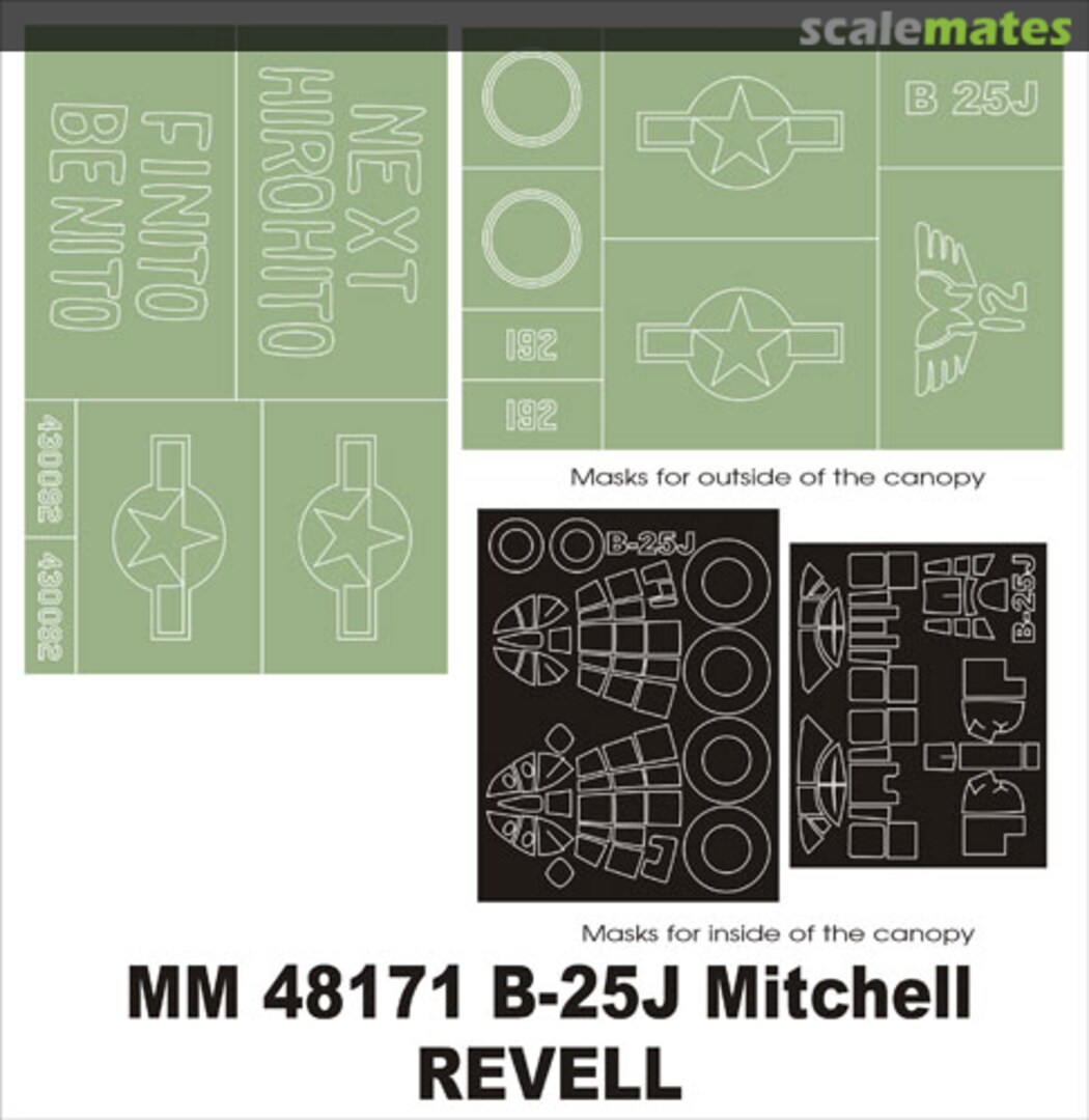 Boxart North American B-25J Mitchell MM48171 Montex