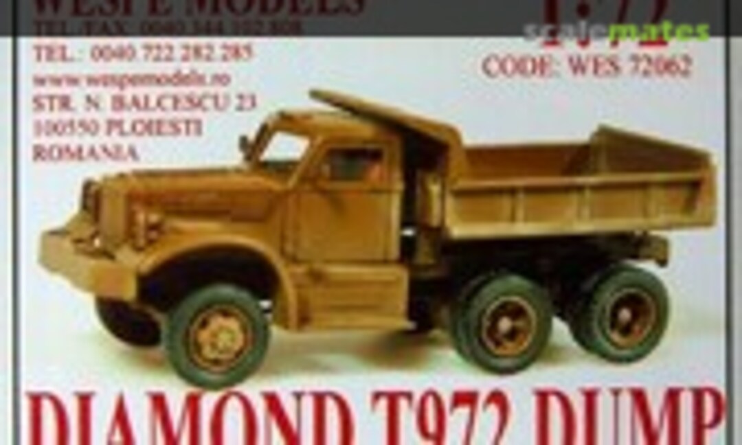 1:72 Diamond T972 Dump (Wespe Models WES 72062)