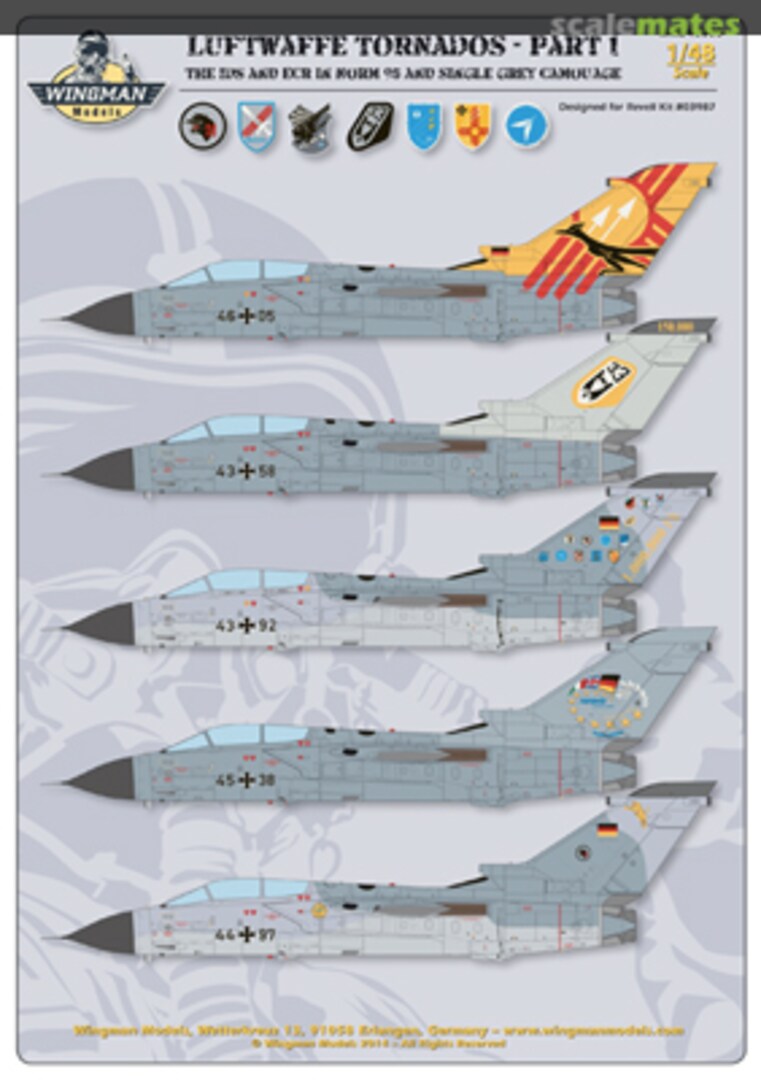 Boxart Luftwaffe Tornados, Part 1 WMD48006 Wingman Models