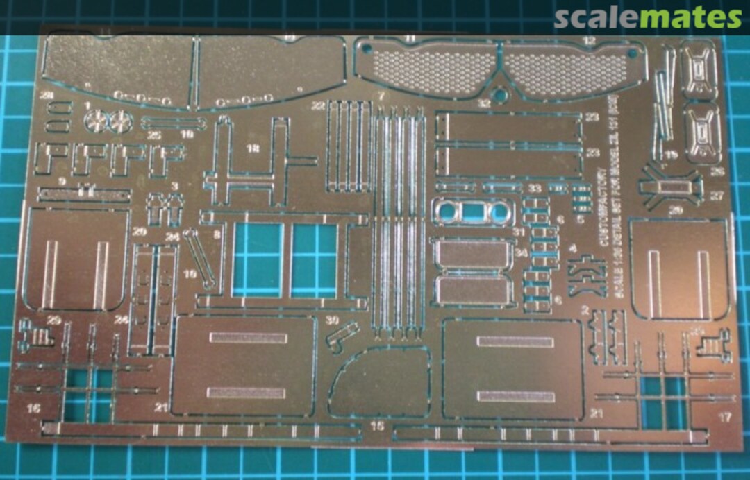 Boxart Detail set for ZiL-131 CF35037 Customfactory