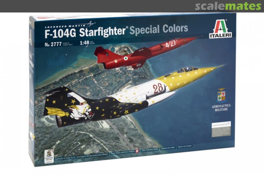 Boxart F-104G Starfighter 2777 Italeri