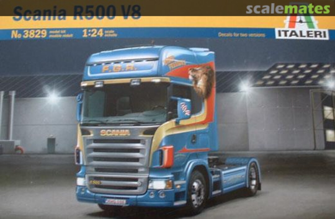 Boxart Scania R500 V8 3829 Italeri