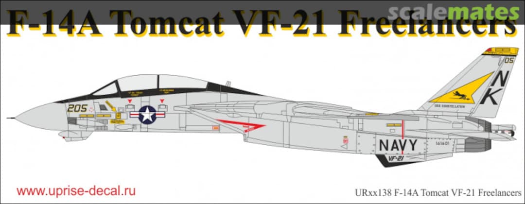 Boxart F-14A Tomcat VF-21 Lancer UR144138 UpRise