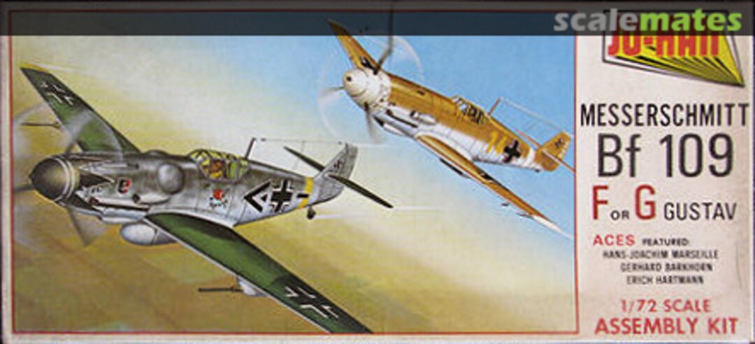 Boxart Messerschmitt Bf 109 F or G Gustav A-101 Jo-Han