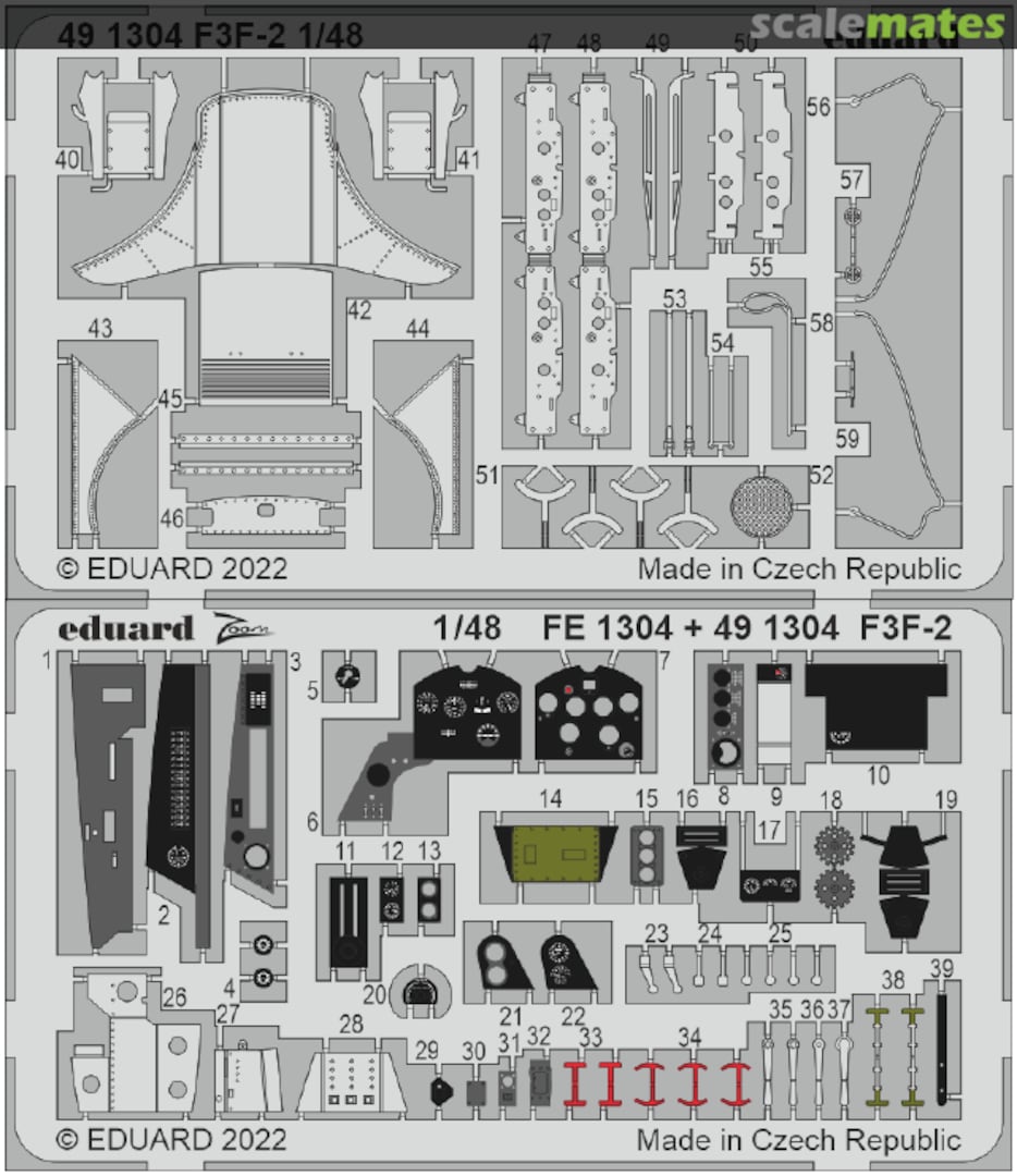 Boxart F3F-2 491304 Eduard