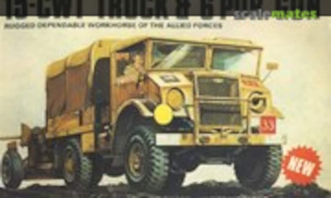 1:35 15-CWT Truck &amp; 6 Pdr. Gun (Airfix 08367-4)