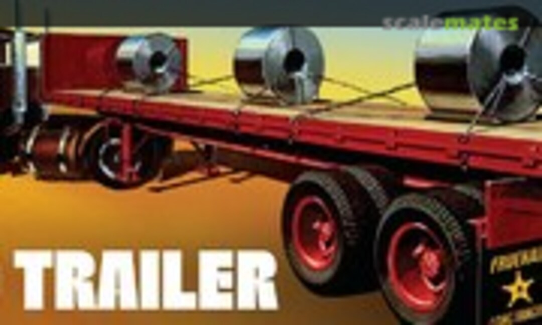 1:25 Fruehauf Flatbed Trailer (AMT 1399)