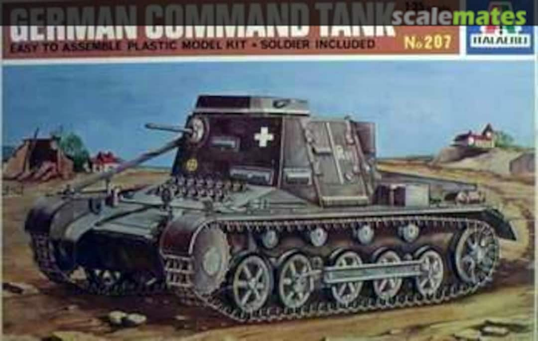 Boxart German Command Tank 207 Italaerei