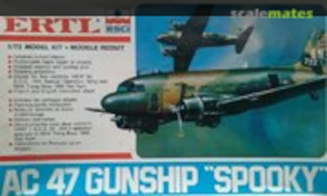 1:72 AC-47 GUNSHIP 'Spooky' (ERTL 8555)