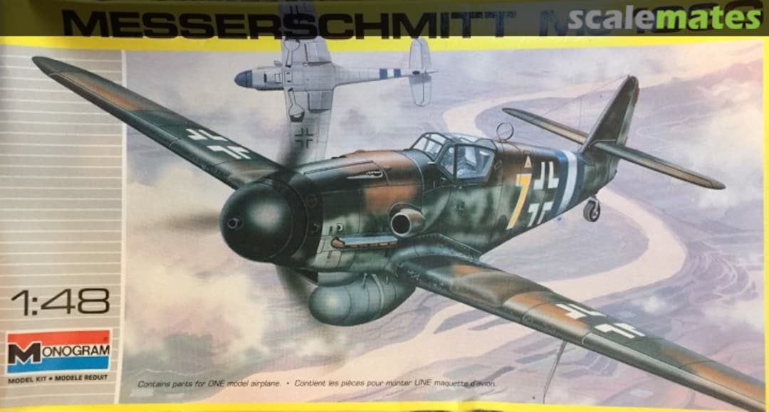 Boxart Messerschmitt Me-109G 5225 Monogram