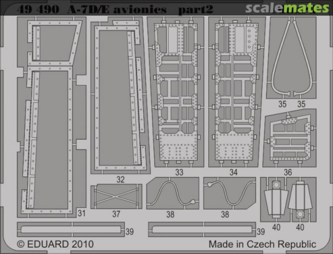 Boxart A-7D/E avionics 49490 Eduard