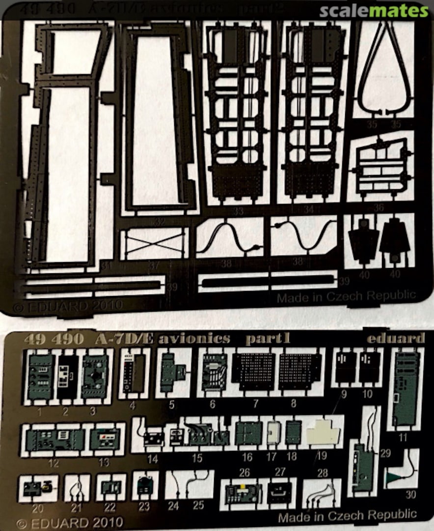 Contents A-7D/E avionics 49490 Eduard