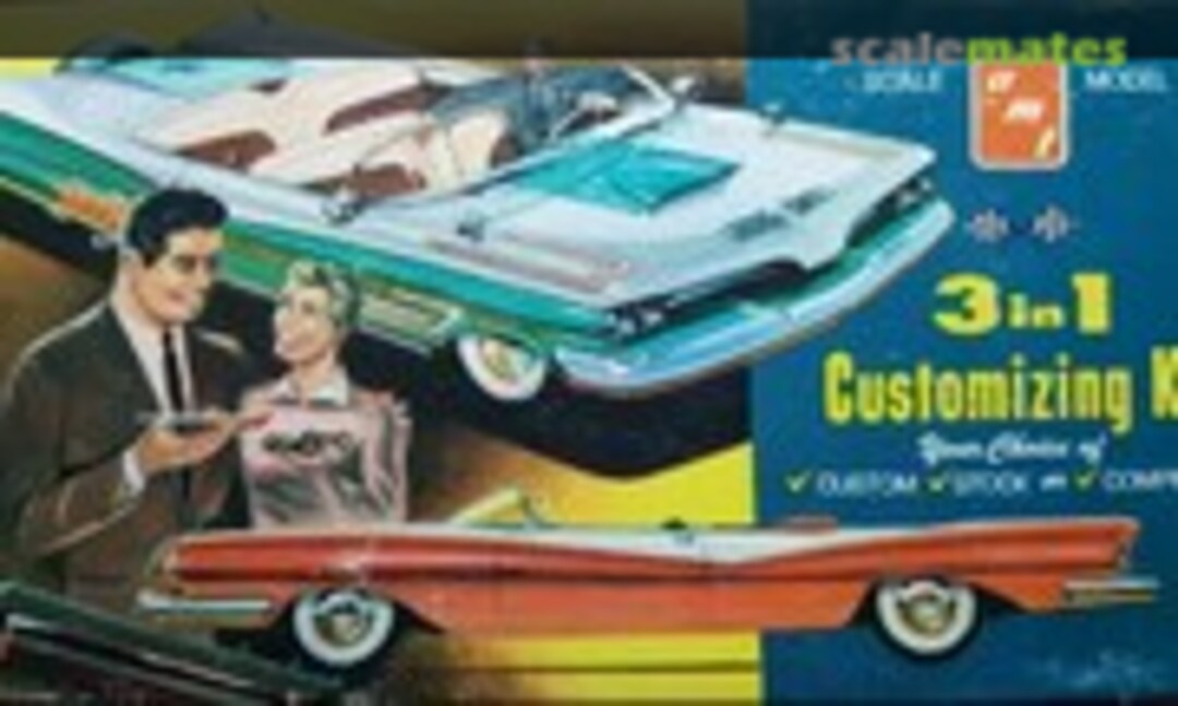 1:25 1959 Chevrolet Impala Convertible (AMT 7CK)