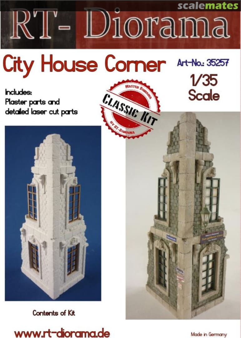 Boxart City house Corner 35257 RT-Diorama